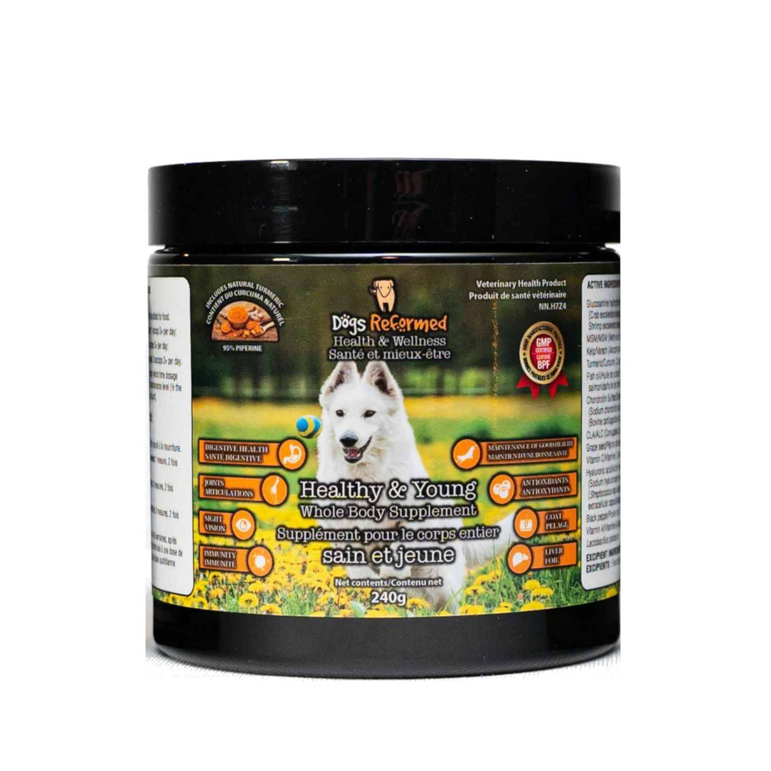 Dogs Reformed Healthy and Young Whole Body Dog Supplement