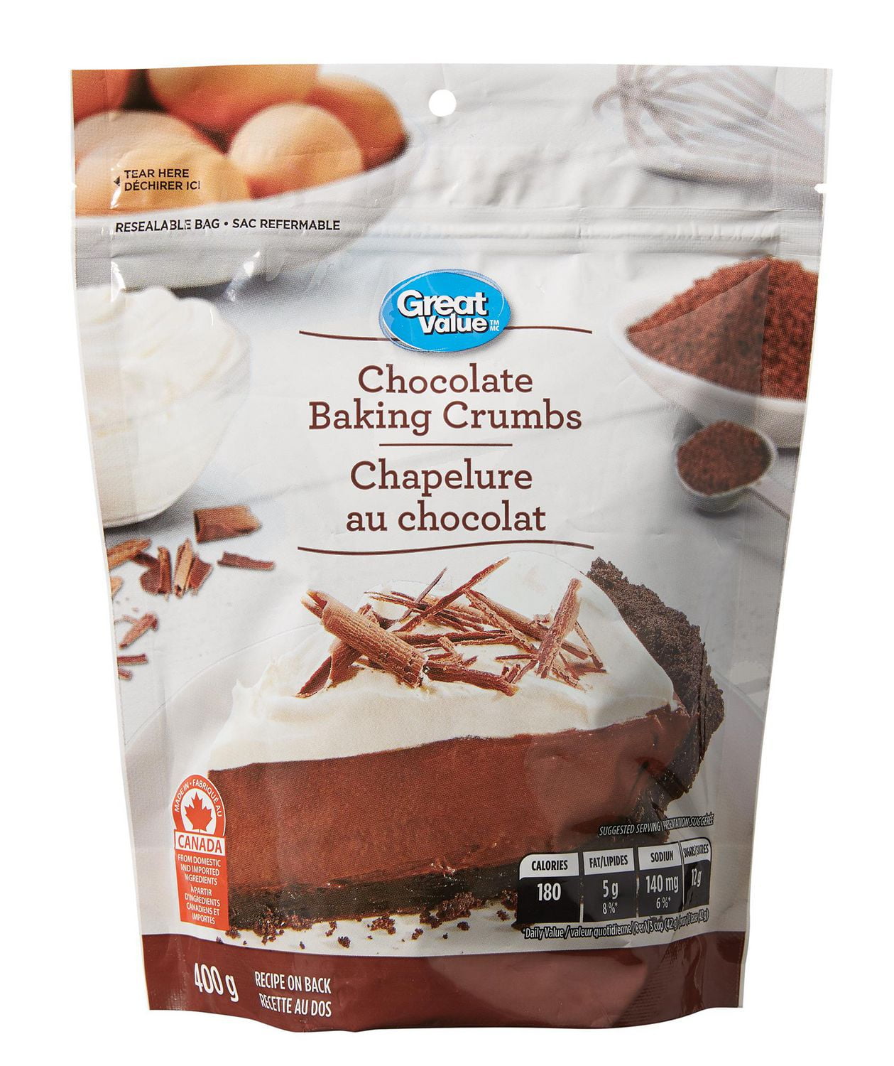 Great Value Chocolate Baking Crumbs Walmart Canada