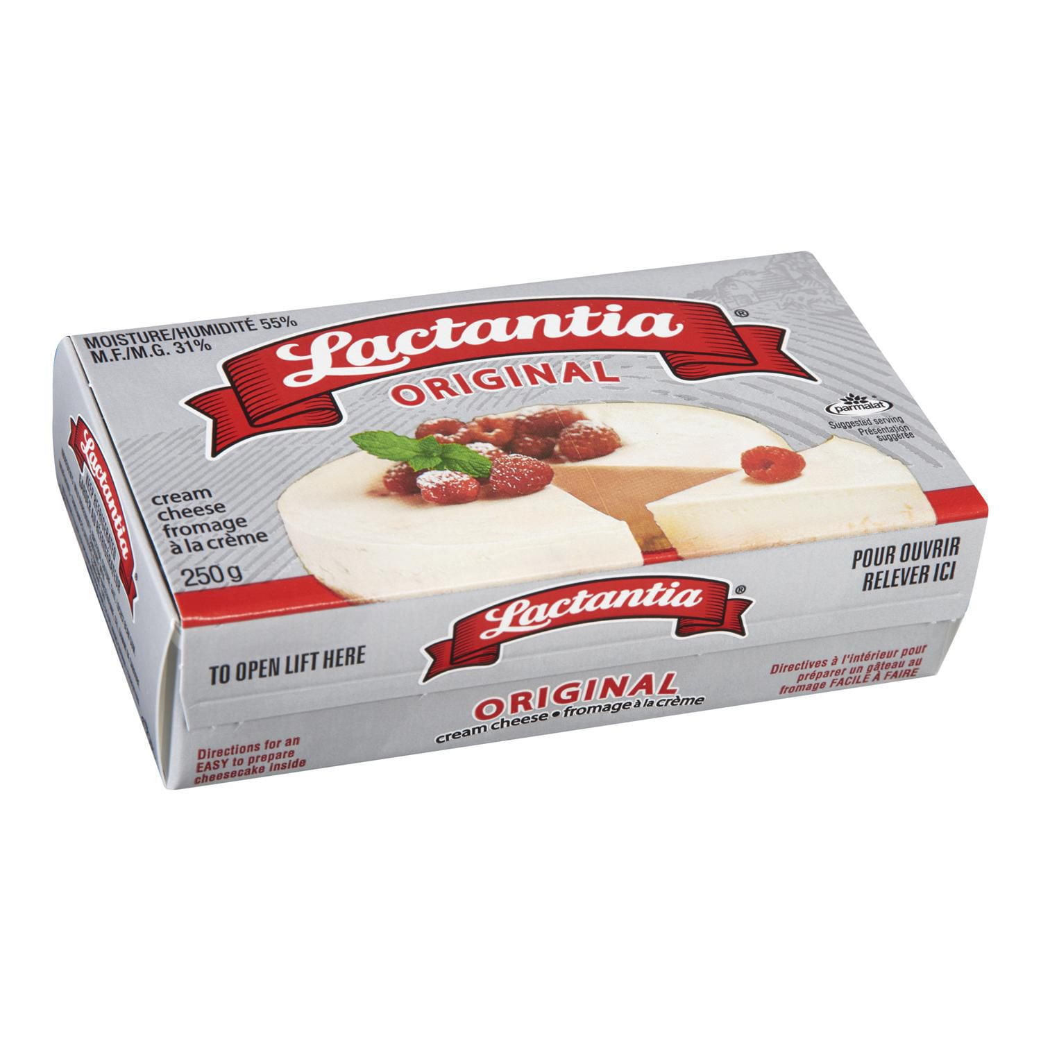 Lactantia Cream Cheese Brick Regular 250g Walmart Canada