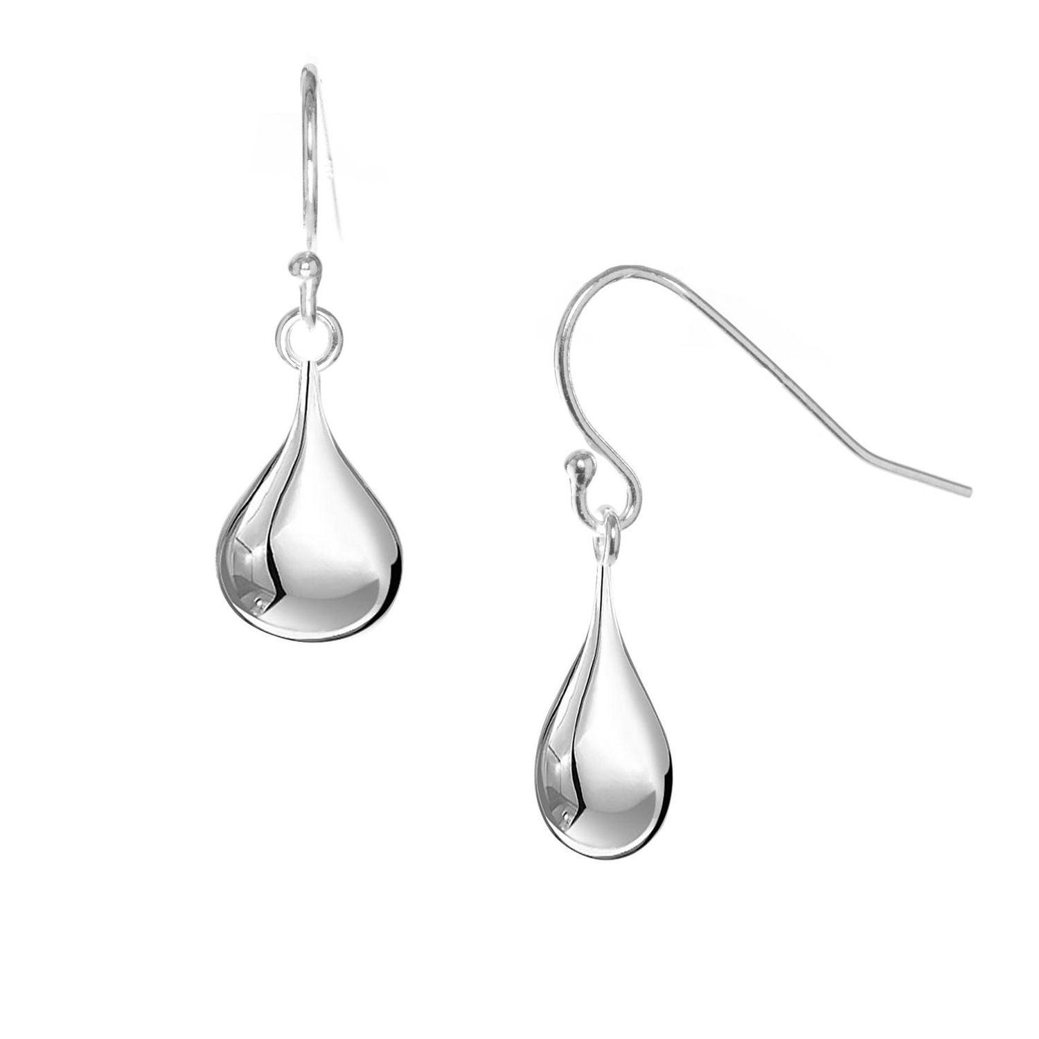 Charisma Sterling Silver Polished drop earrings