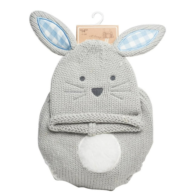 Knit Bunny Grey