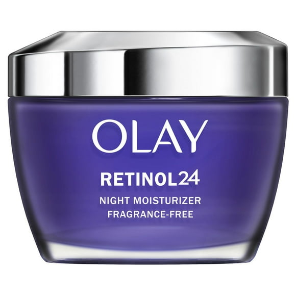 Olay Retinol 24 Face Moisturizer  Anti-Aging Night Face Cream for Wrinkles and Uneven Skin Tone with Retinol, 50ML
