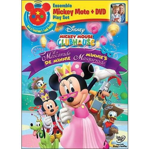Disney Mickey Mouse Clubhouse: La Mascarade De Minnie (DVD + Mickey Mote) (Bilingue)