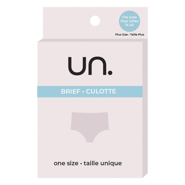 un. One Size Plus Brief 1 Pr