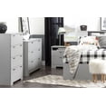 thumbnail image 4 of South Shore Reevo Queen Mates Bed (60'') with 2 Drawers, Soft Gray, 4 of 6