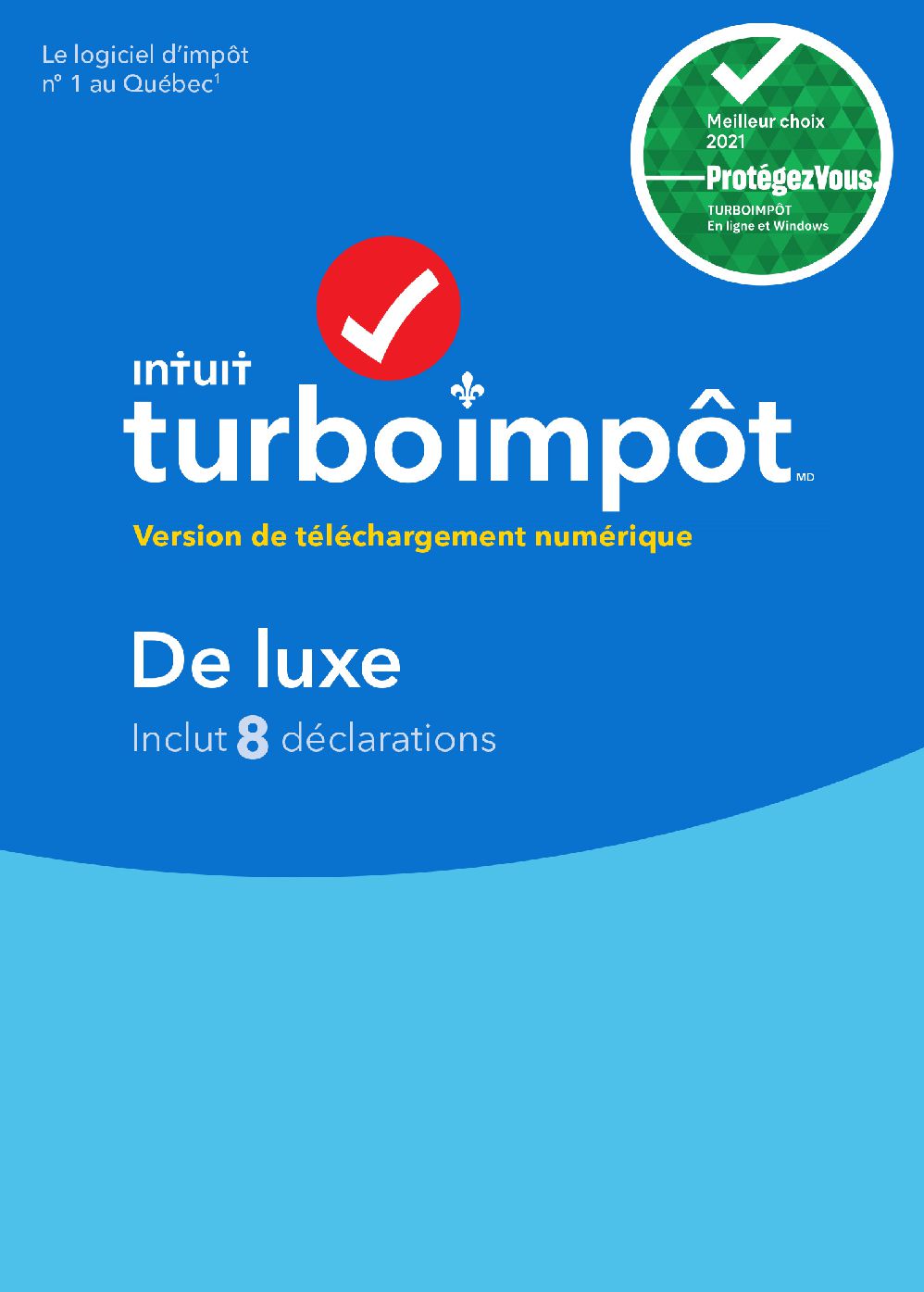 TurboTax Standard 2021 8 returns English Version Digital