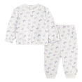thumbnail image 1 of Huggies Happy Hugs Infant Girl Printed 2-Piece Top and Pants Set, 1 of 1
