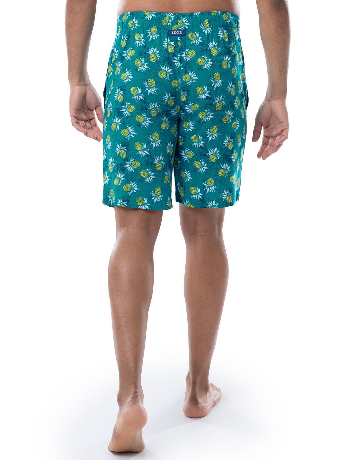 IZOD Men s Rayon Printed Pajama Sleep Short Pineapple Walmart.ca