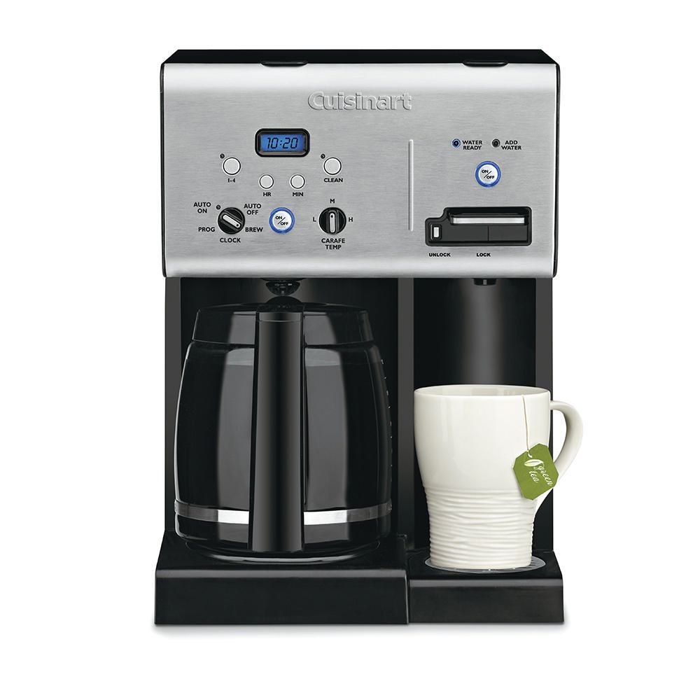 Cuisinart Coffee plus 12-Cup Programmable Coffeemaker And ...