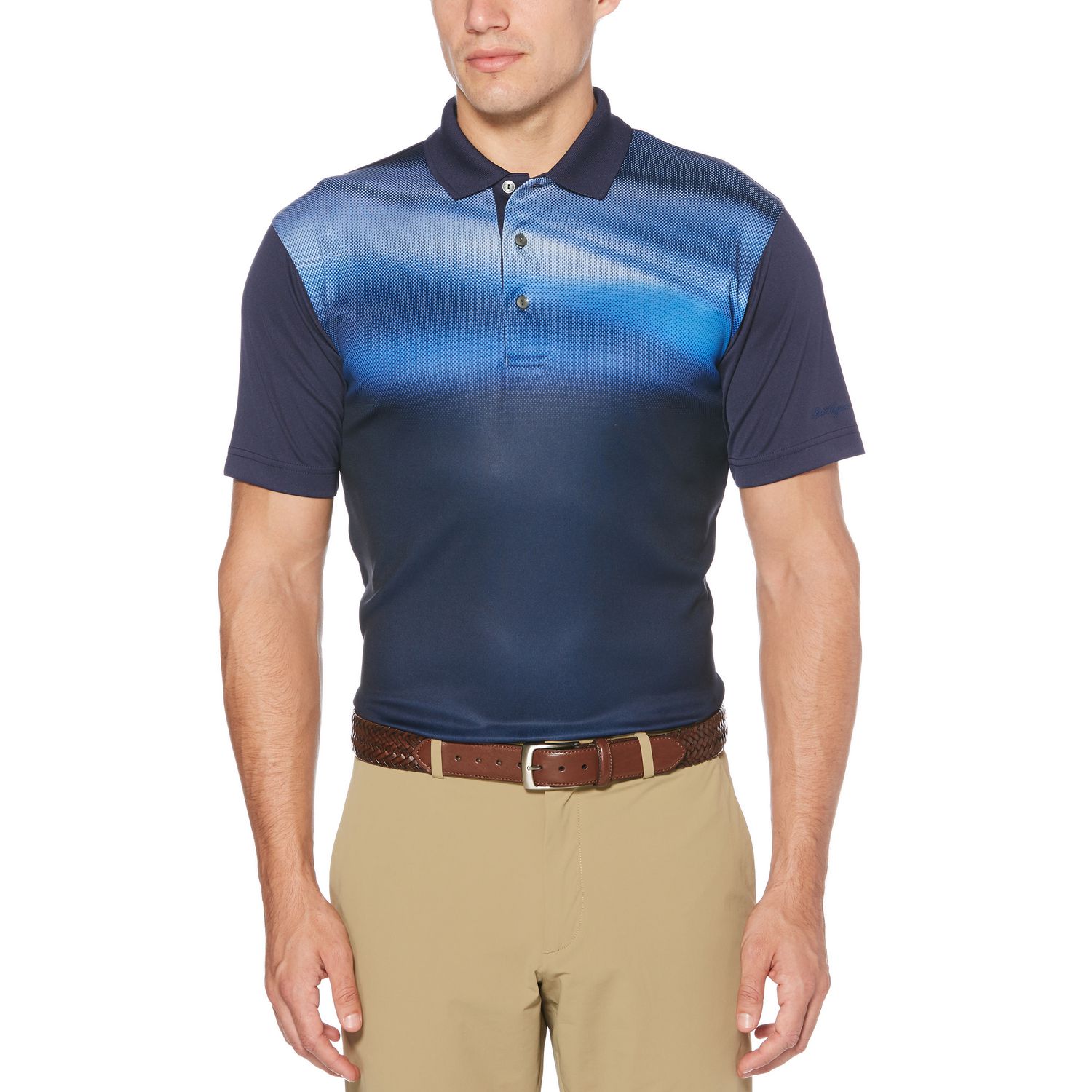 Download Ben Hogan Performance Men's Front Panel Textured Print ...