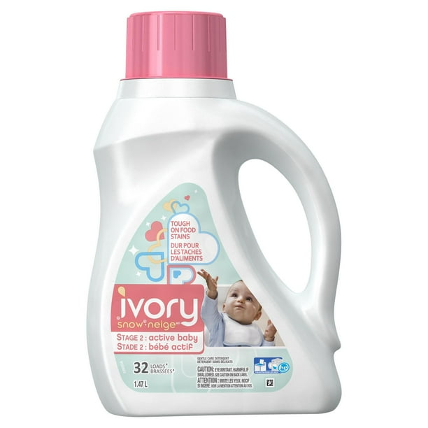 Ivory Snow Gentle Care Liquid Laundry Detergent, Active Baby Walmart.ca