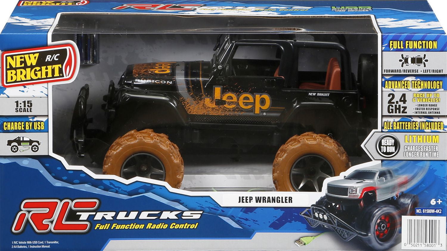 Rc chargers best sale jeep wrangler