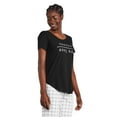 thumbnail image 2 of George Women's Soft Pajama Tee, 2 of 6