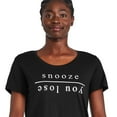 thumbnail image 4 of George Women's Soft Pajama Tee, 4 of 6