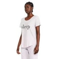 thumbnail image 2 of George Women's Soft Pajama Tee, 2 of 6