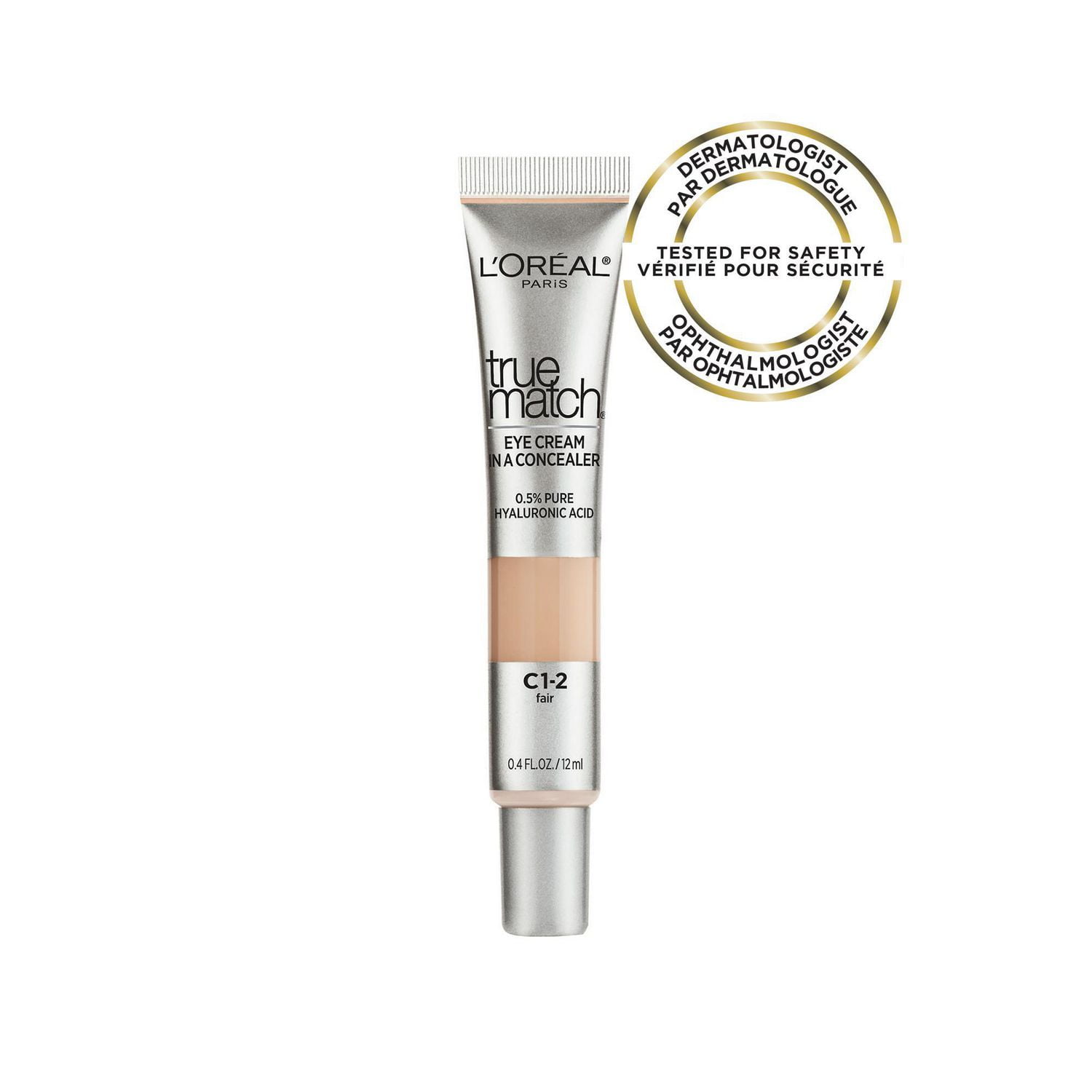 L'Oréal Paris True Match Eye Cream Concealer, Formulated with 0.5