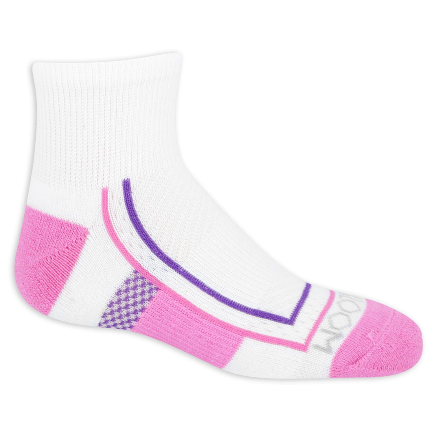 Fruit of the Loom Girls’ 6 Pair Sport Ankle Socks
