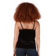 thumbnail image 3 of Devoted Cami en velours bordé de dentelle, 3 of 4