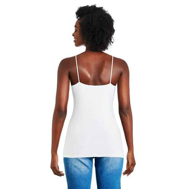 Buy Pour Moi White Off Duty Rib Jersey Support Cami from Next USA