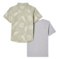 thumbnail image 2 of George Boys' Shirt and Tee 2-Piece Set, 2 of 2