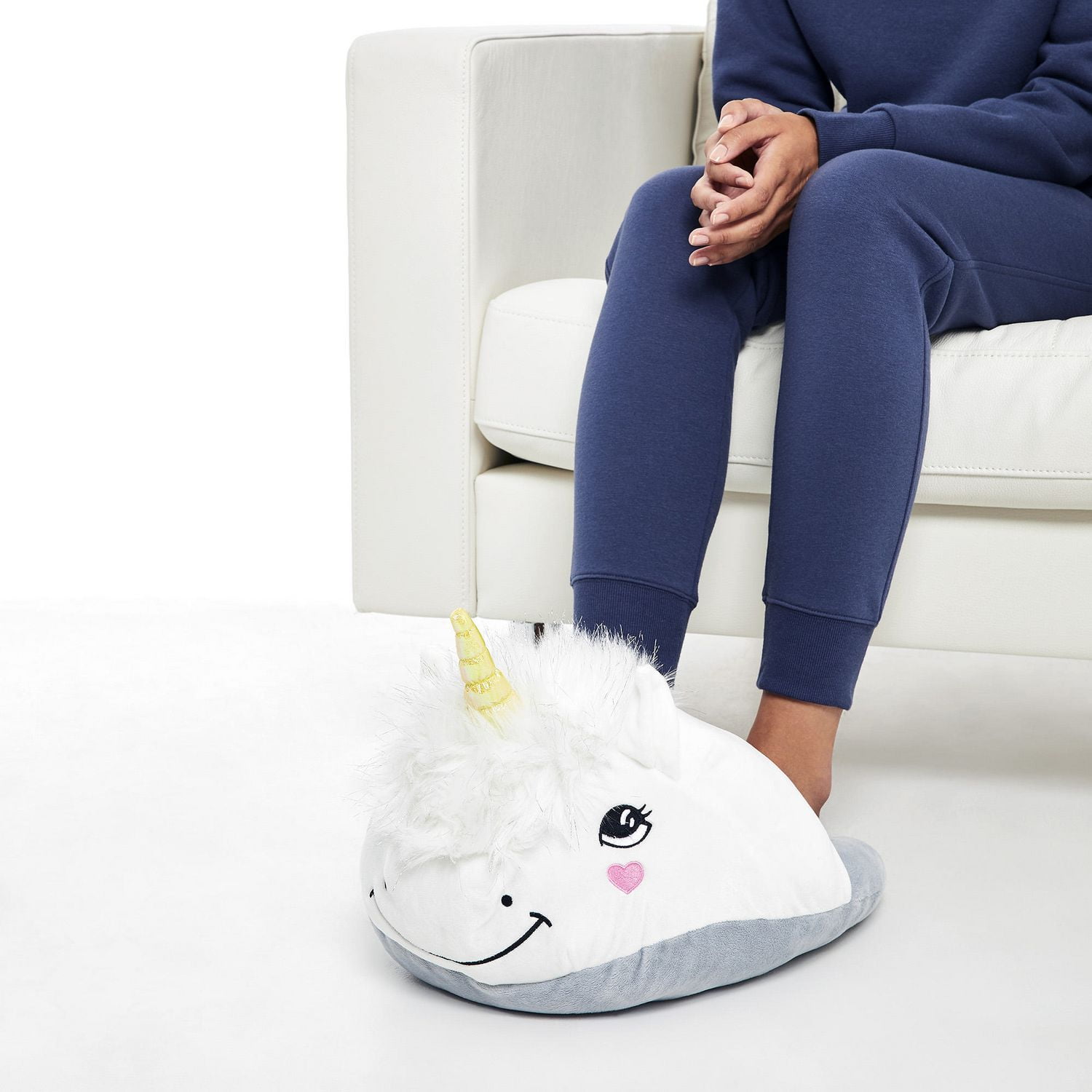 Pantoufles orteils licorne George pour filles