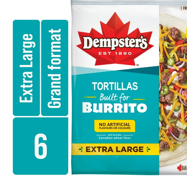 Dempster’s® XL Burrito Tortillas