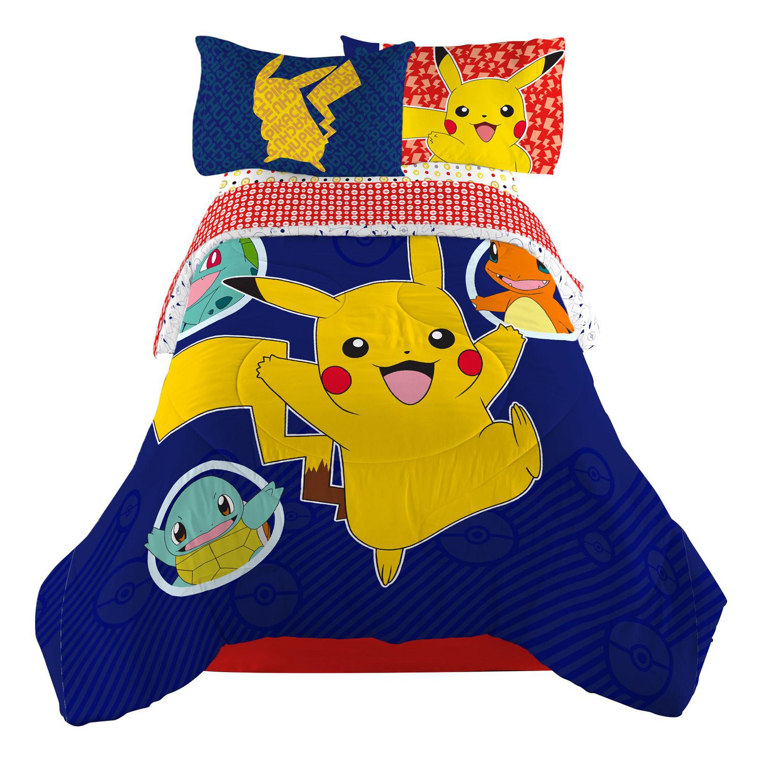 Twin Pikachu and Pokeball Sheet Set 