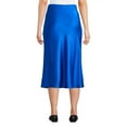 thumbnail image 3 of George Women's Satin Skirt, 3 of 6