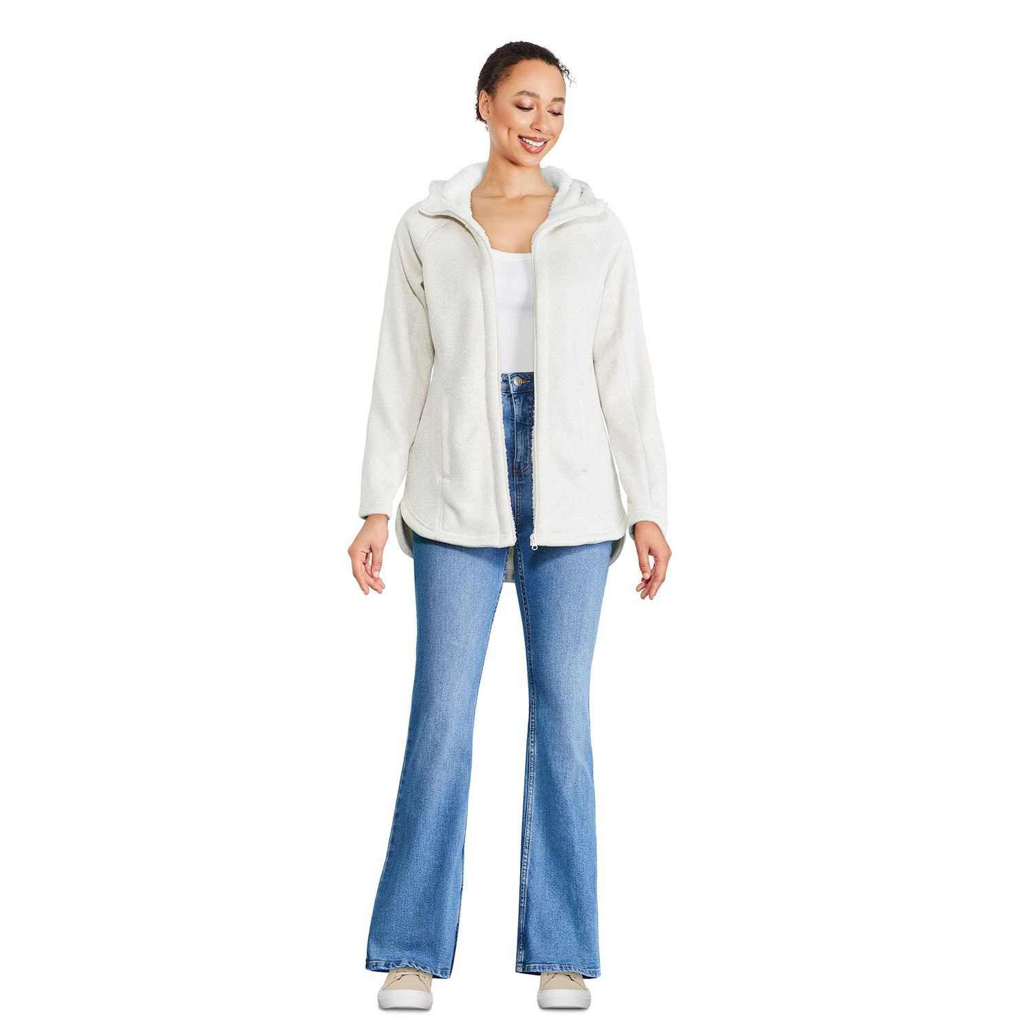 Women's Slim Fit Golf Fleece Layering Jacket - Women's Sweaters &  Sweatshirts - New In 2024