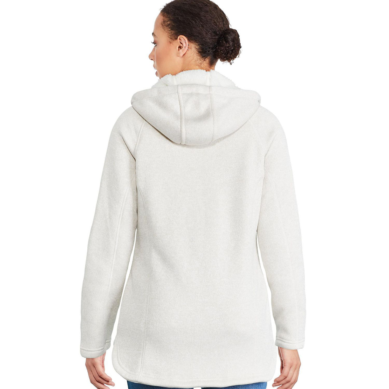 Mountain Warehouse Womens Full Zip Fleece Jacket - Ladies Winter Top White  14 : : Clothing, Shoes & Accessories