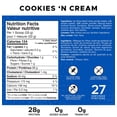 thumbnail image 3 of Revolution Nutrition, Iso Whey, Protein Powder 2LB, 100% Isolate Protein, 27 Servings, Lean Muscle Formula, Low Carb, Gluten Free, Cookies & Cream, 3 of 8