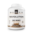 thumbnail image 1 of Revolution Nutrition, Iso Whey, Protein Powder 6LB, 100% Isolate Protein, 82 Servings, Lean Muscle Formula, Low Carb, Gluten Free, Iced Cappuccino, 1 of 8