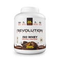 thumbnail image 1 of Revolution Nutrition, Iso Whey, Protein Powder 6LB, 100% Isolate, 28g Protein per Scoop, 82 Servings, Lean Muscle Formula, Low Carb, Gluten Free, 2700g, Peanut Butter Cup (6 Pounds), 1 of 8