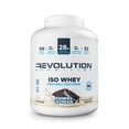 thumbnail image 1 of Revolution Nutrition, Iso Whey, Protein Powder 6LB, 100% Isolate Protein, 82 Servings, Lean Muscle Formula, Low Carb, Gluten Free, Cookies & Cream, 1 of 8