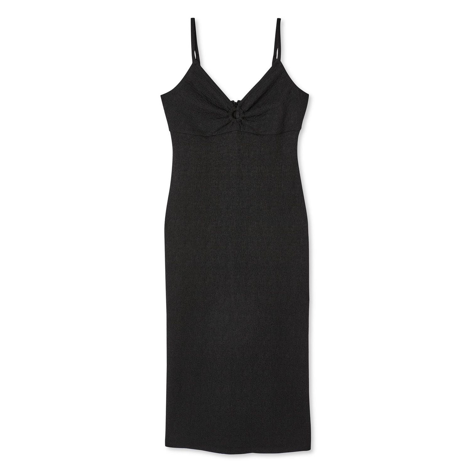 Robe hyper moulante mi-longueur No Boundaries pour femmes