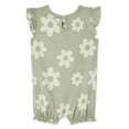 thumbnail image 2 of George Baby Girls' Flutter Sleeve Romper, 2 of 2