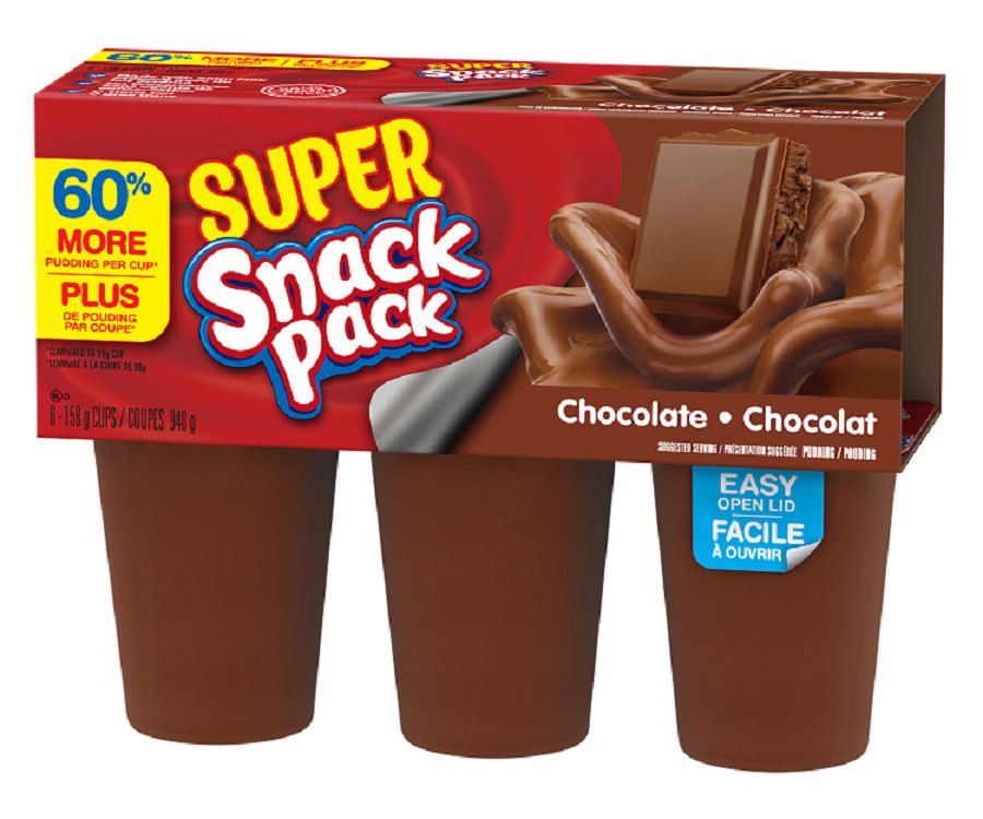 Snack Pack Super Chocolate Pudding Cups Walmart Canada