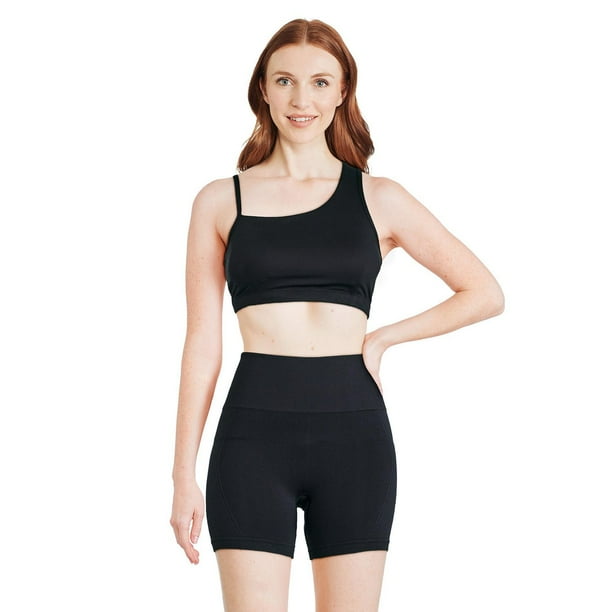 Athletic Works Women's Asymmetrical Bra, Sizes XS-XXL - Walmart.ca