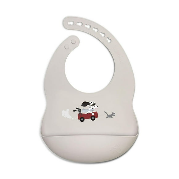 Kushies - SiliBib - Bavoir en silicone - Spot Sand