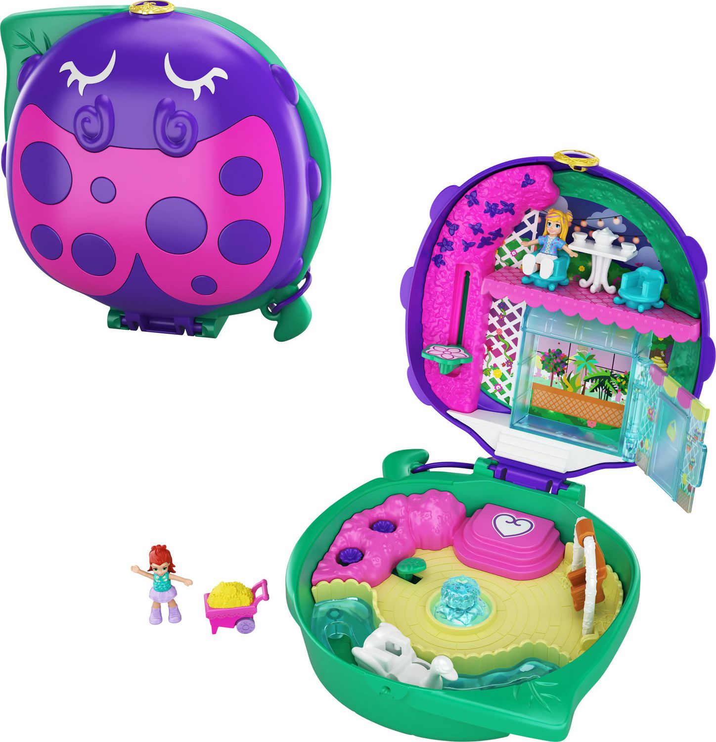 POLLY POCKET - COFFRET BOULE DE GOMME OURS - POUPÉES, BARBIE ET FIGURINES / Polly  Pocket