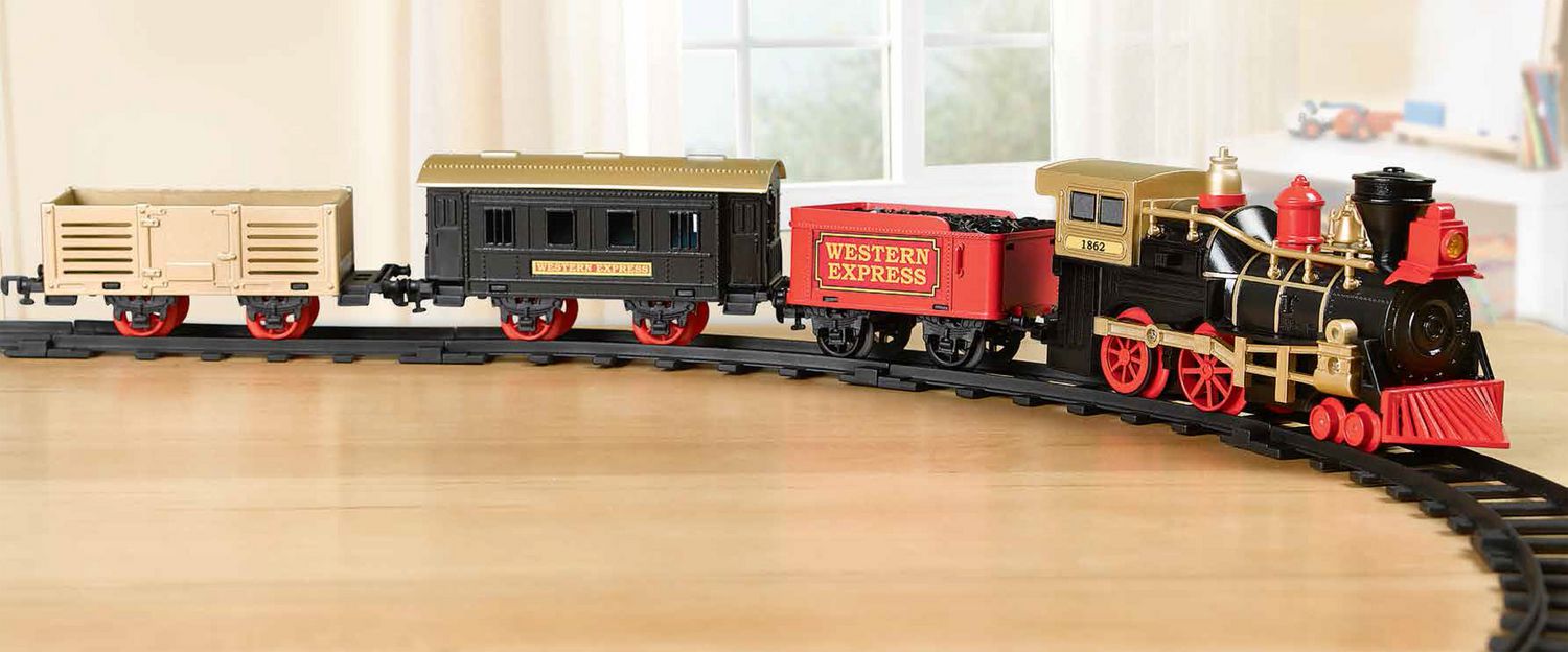 kid connection Railroad Engine And Track Toy Train Set - Walmart.ca