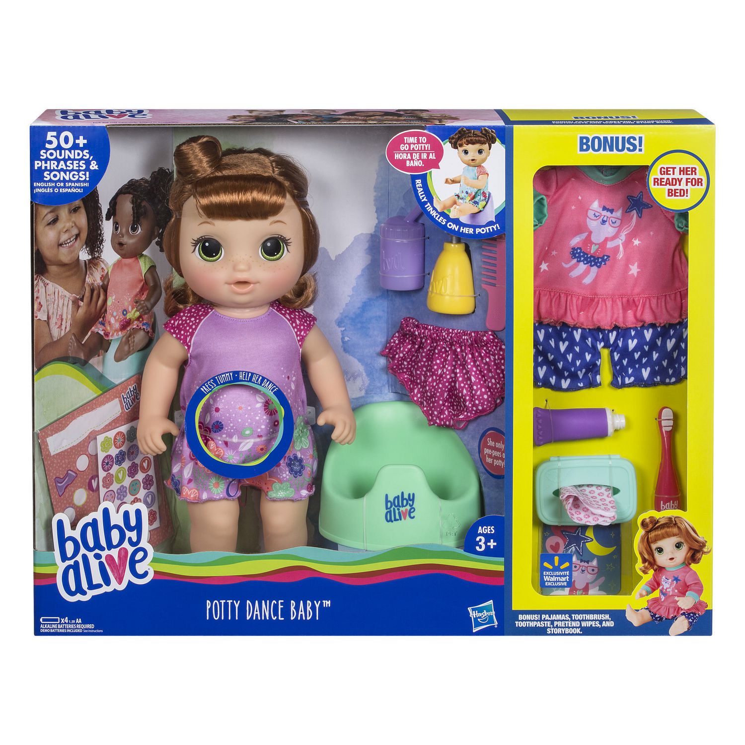 Baby Alive Potty Dance (Red Curly) | Top 25 Toy | Walmart ...