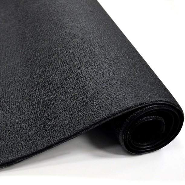 Rubber King Fitness Mat - 2' x 6' x 3mm - A Premium Durable Low Odor  Exercise Mat Indoor/Outdoor - Black