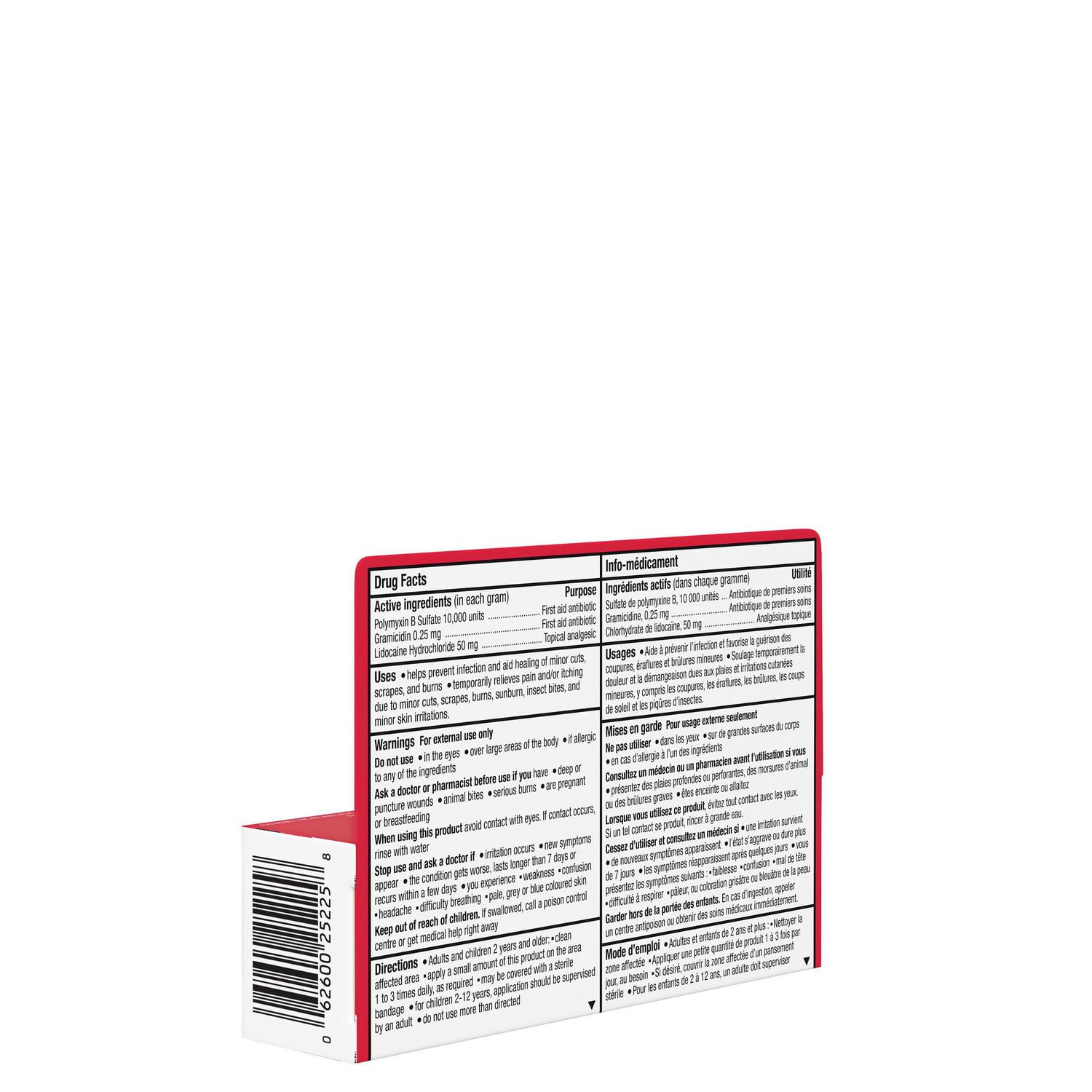 Polysporin Plus Pain Relief Antibiotic Cream, Heal-Fast Formula