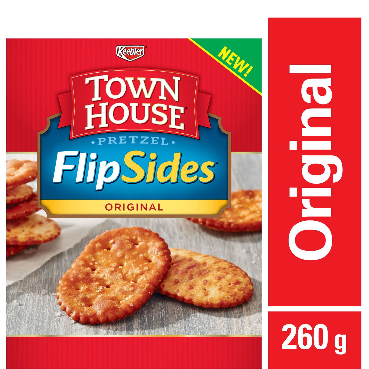 Keebler Town House Flipsides Original Cracker, 260g Walmart Canada