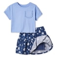 thumbnail image 2 of Ensemble 2 pièces avec jupe George pour petites filles, 2 of 3
