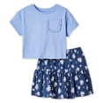 thumbnail image 1 of Ensemble 2 pièces avec jupe George pour petites filles, 1 of 3
