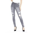 thumbnail image 1 of Jeaniologie ™ Women High Rise Skinny Jeans | Light Wash, 1 of 3