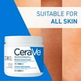 thumbnail image 4 of CeraVe Moisturizing Cream, Rich Face and Body Cream with Ceramides and Hyaluronic Acid for Dry Skin, 453g, 4 of 10