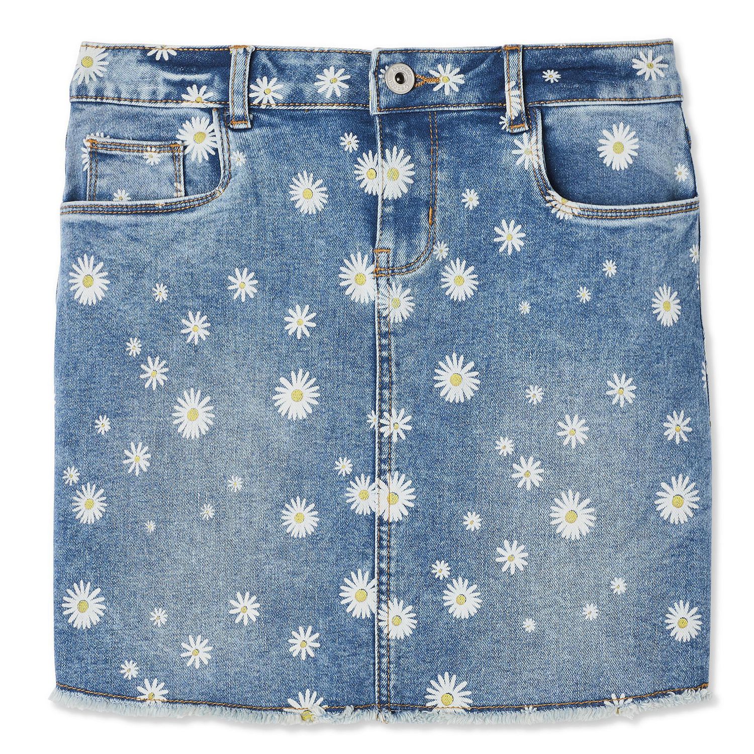 George Girls' Daisy Denim Skirt | Walmart Canada